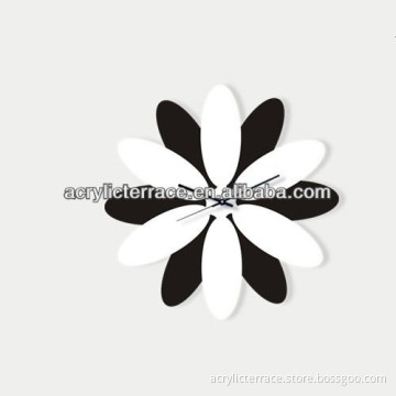 Acrylic Flower Wall Clock - hg131207002B
